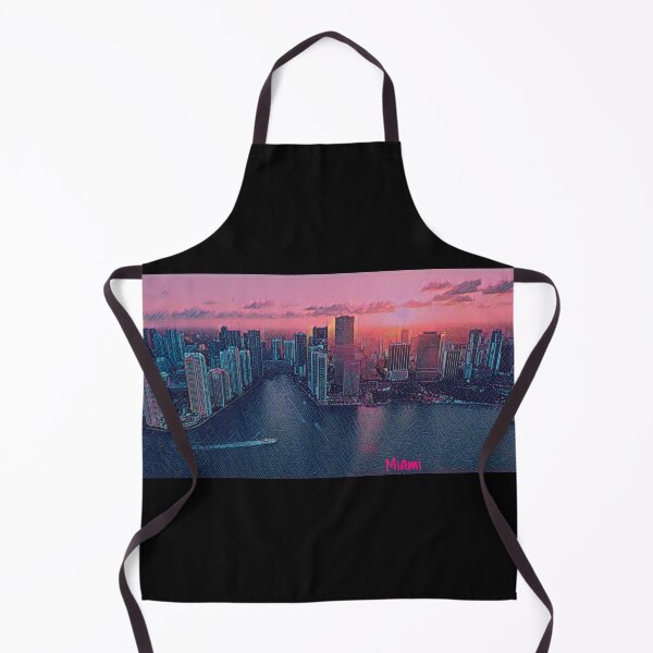 Item preview, Miami, Florida City Skyline Artwork designed and sold by Dude Stuff.