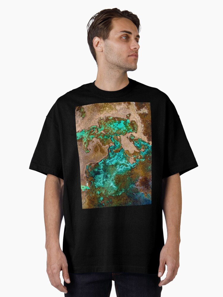 Thumbnail 1 of 7, Oversized T-Shirt, Margaret River Low Tide designed and sold by paulmp.
