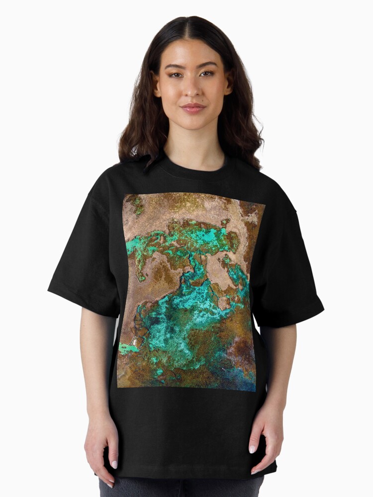Thumbnail 2 of 7, Oversized T-Shirt, Margaret River Low Tide designed and sold by paulmp.
