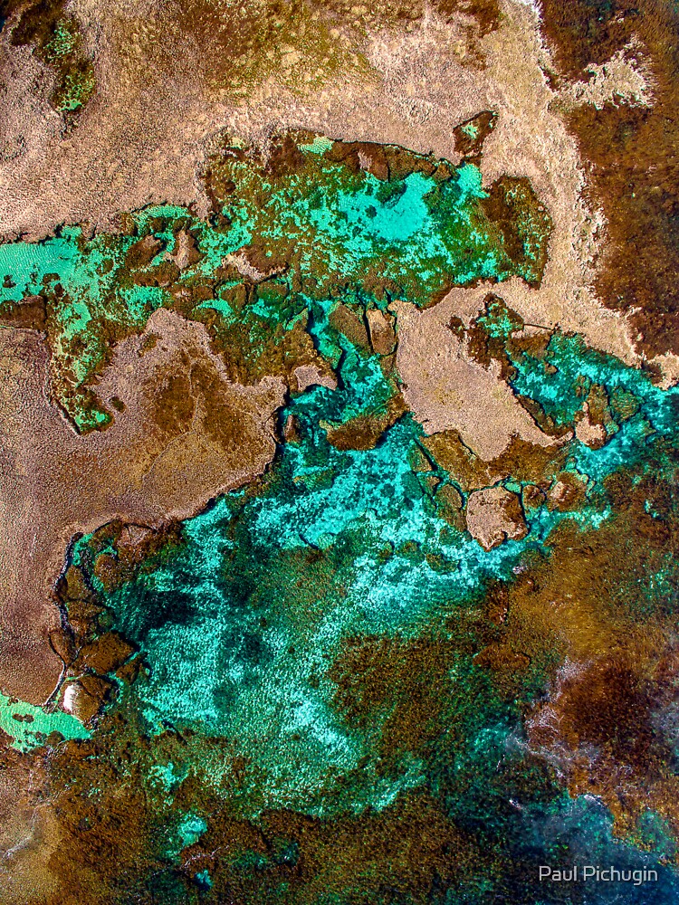 Thumbnail 3 of 3, Sticker, Margaret River Low Tide designed and sold by paulmp.