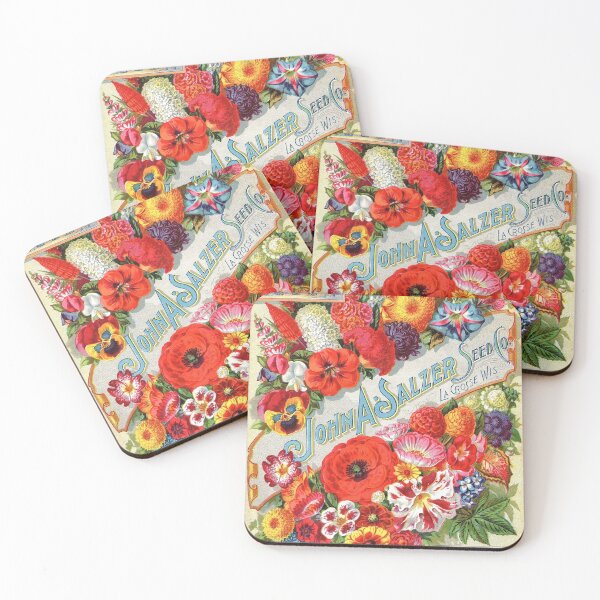 Item preview,  Pansies, Poppies, and Morning Glories - John A. Salzer 1898 designed and sold by killies.