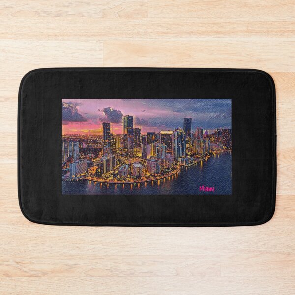 Item preview, Miami Florida City Lights designed and sold by Dude  Stuff.