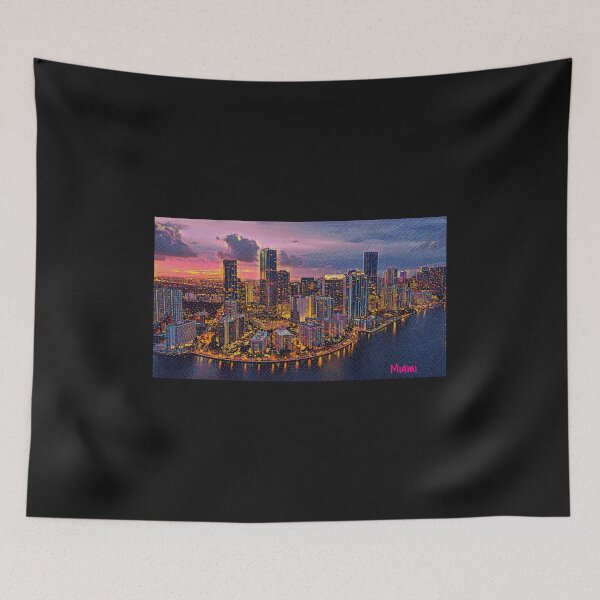 Item preview, Miami Florida City Lights designed and sold by Dude  Stuff.