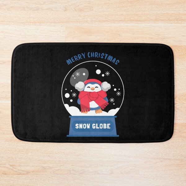 Item preview, Merry Christmas - Penguin Snow Globe designed and sold by Kaos Urbanwear.
