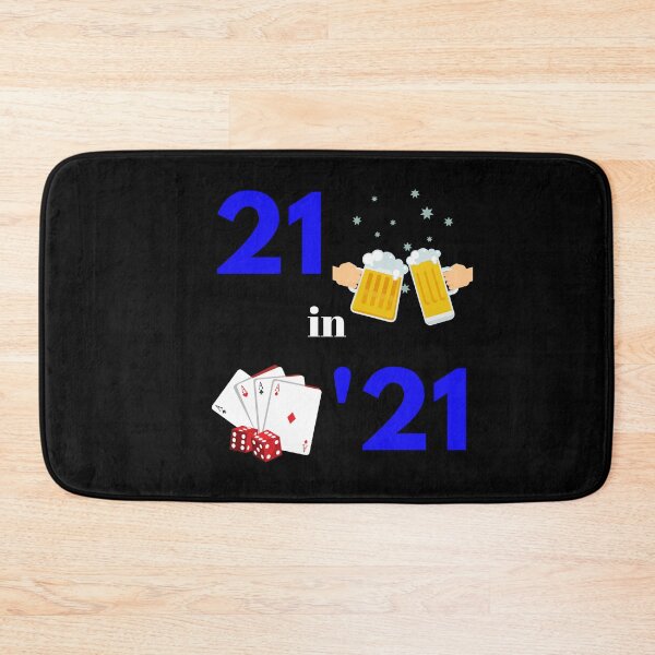 Item preview, 21 in 21, 21st birthday designed and sold by Hey-Nice-Shirt.