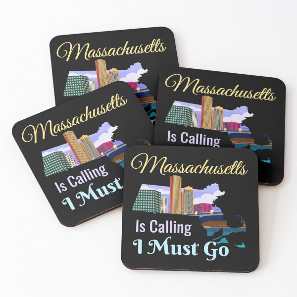 Item preview, Massachusetts is Calling I Must Go Design designed and sold by Paula Helit.