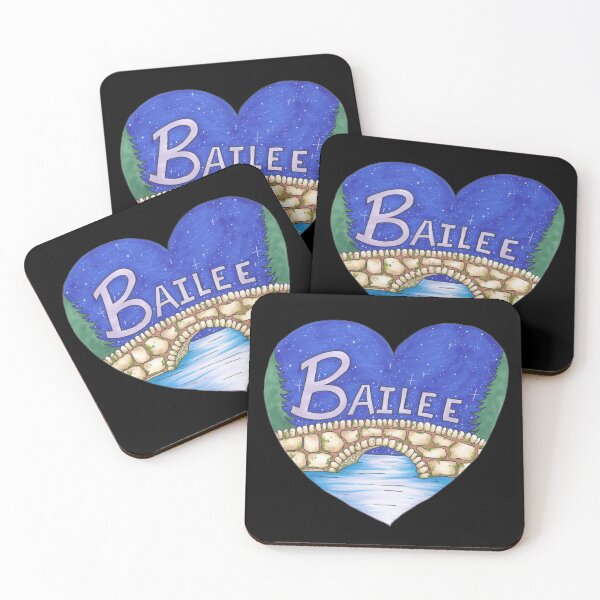 Item preview, Bailee Name Art designed and sold by AvalonUnmuzzled.