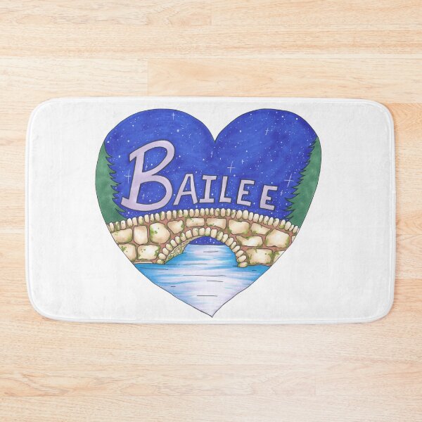 Item preview, Bailee Name Art designed and sold by AvalonUnmuzzled.