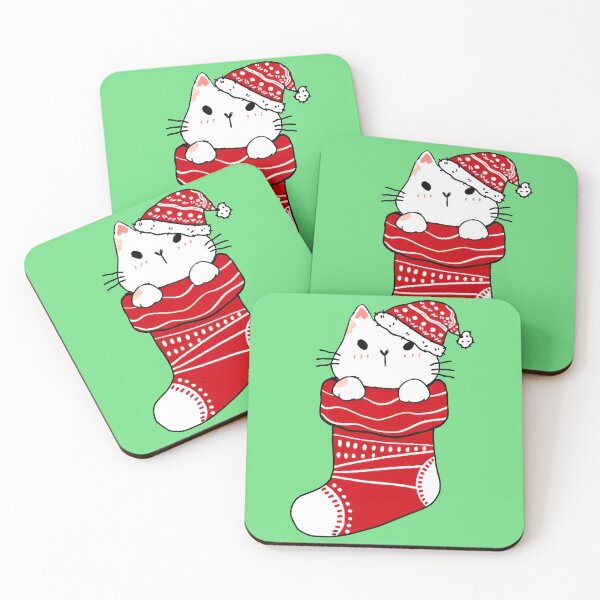 Item preview, Cat in red sock designed and sold by Tranguyen.