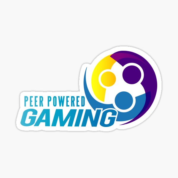 Item preview, Peer Powered Gaming Logo designed and sold by CG5NATCH.