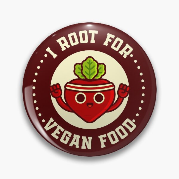 Item preview, I Root for Vegan Food - Cute Vegetable Pun designed and sold by Gudland.