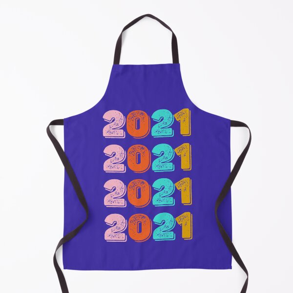 Item preview, 2021 new year - bold retro vintage looking distressed style designed and sold by Mindy Bubble.