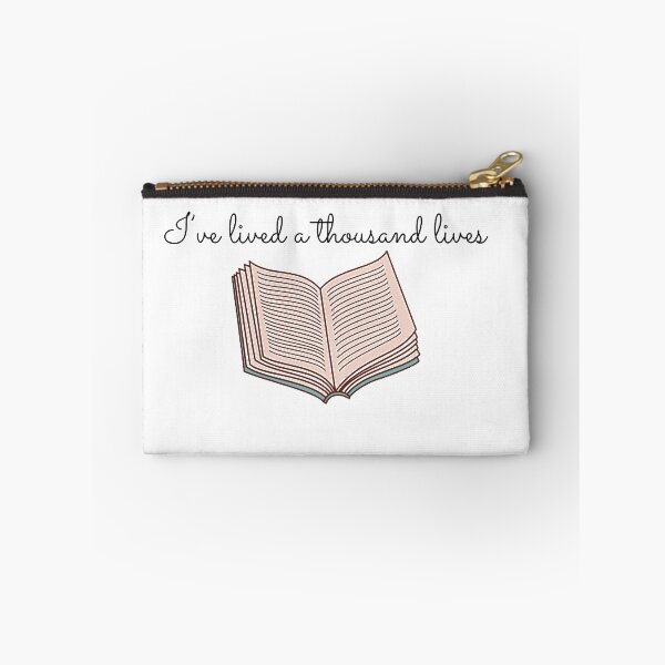 Item preview, I’ve lived a thousand lives sticker  designed and sold by TheAllieKat.