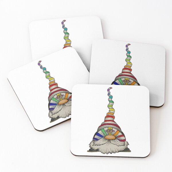 Item preview, Gnome in Rainbow Hat designed and sold by SarahCD13.