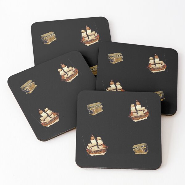 Artikelvorschau, Piratenschiff und Schatz entworfen und verkauft von Dude  Stuff.