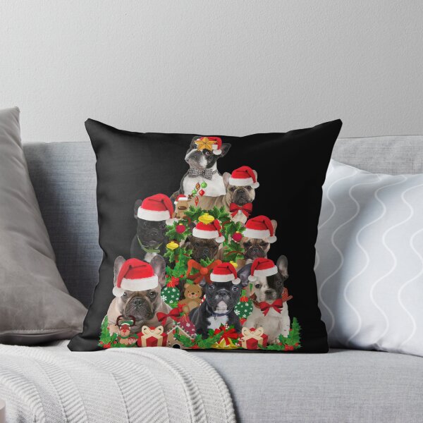 Item preview, French Bulldog Christmas Tree designed and sold by FunShirtDesigns.