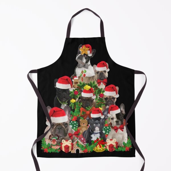 Item preview, French Bulldog Christmas Tree designed and sold by FunShirtDesigns.