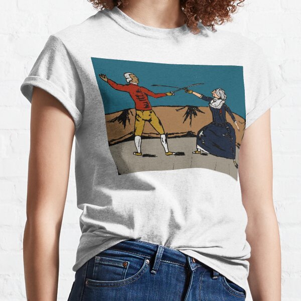 Chevalier de Saint-Georges vs Chevalier D'Eon: Choose Your Fighter Classic T-Shirt