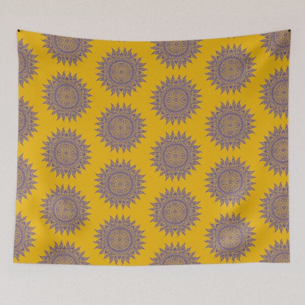 Item preview, SUN Colorful Purple mandala designed and sold by Giulia  Palazzo.