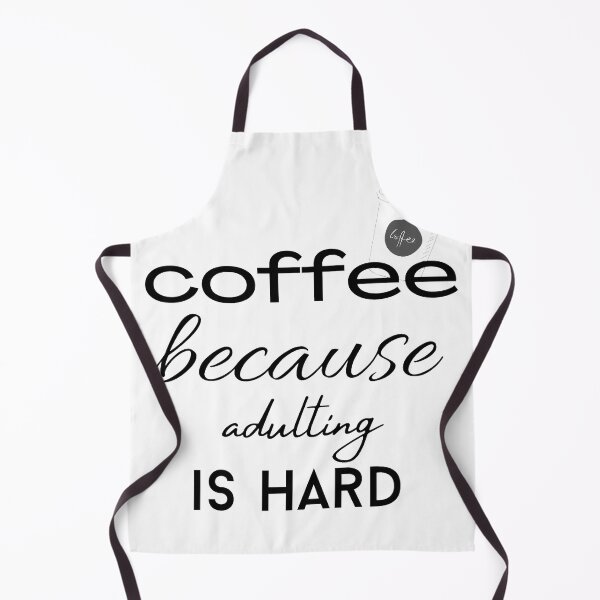 Item preview, coffee because adulting is hard t-shirts designed and sold by joy81.