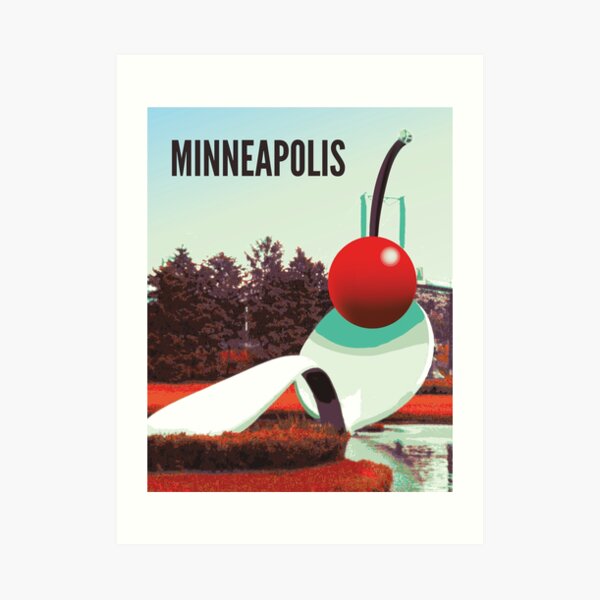 Minneapolis Art Print