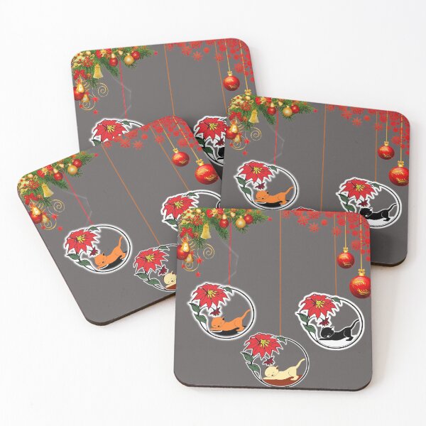 Item preview, Cute cat Christmas designed and sold by Moltotal.
