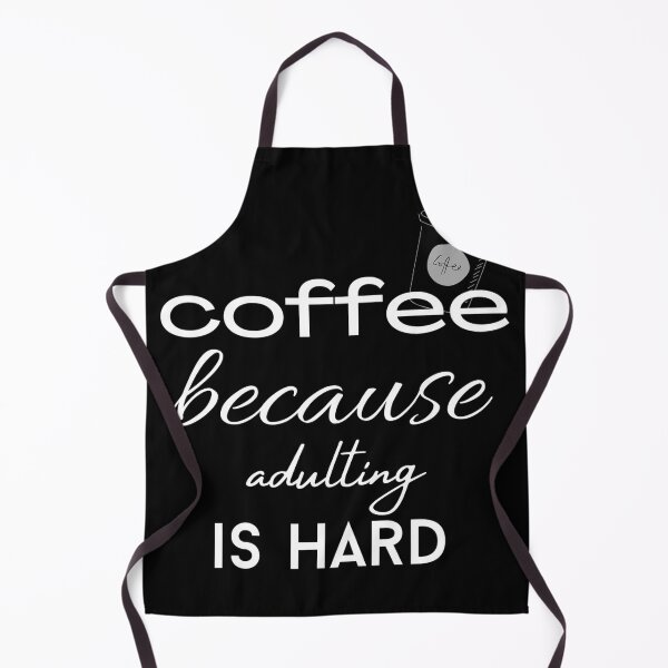 Item preview, coffee because adulting is hard t-shirts designed and sold by joy81.