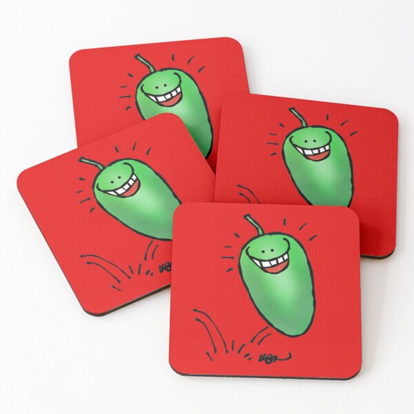 Item preview, The Happy Jalapeño designed and sold by Kat Kuo.