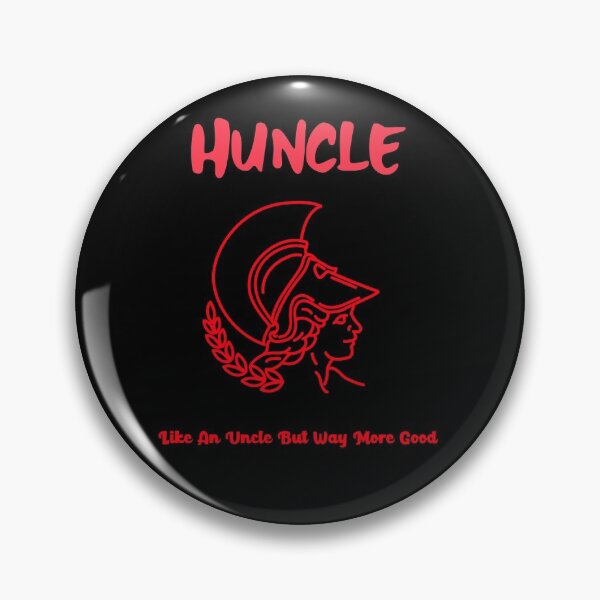 Item preview, Huncle Awesome Red Greek Man designed and sold by Mustard Prophet.