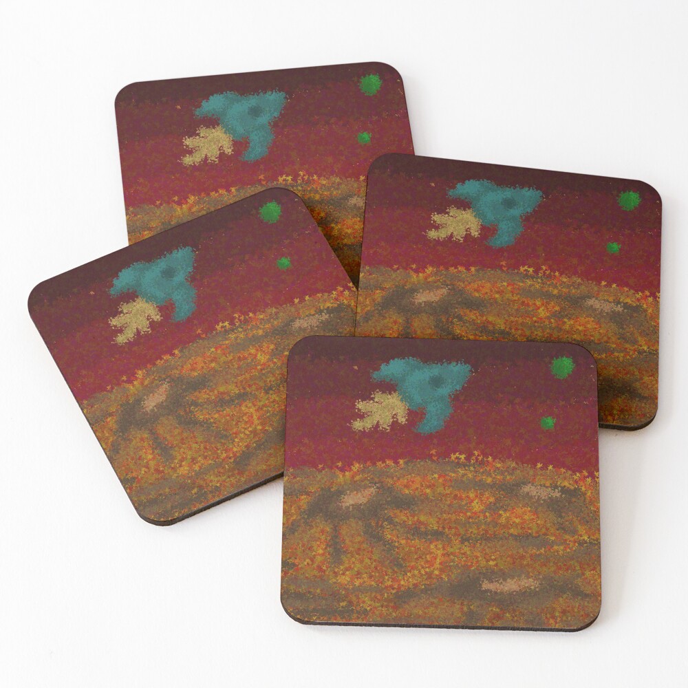 Item preview, Coasters (Set of 4) designed and sold by BisonDraw.