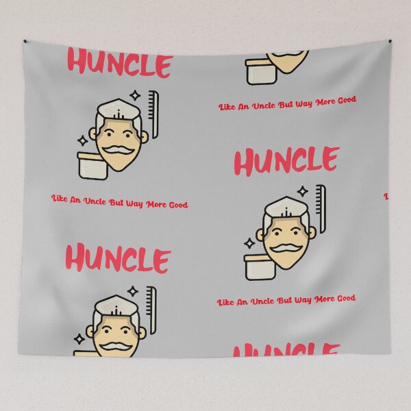 Item preview, Huncle Awesome Mustached Man designed and sold by Mustard Prophet.