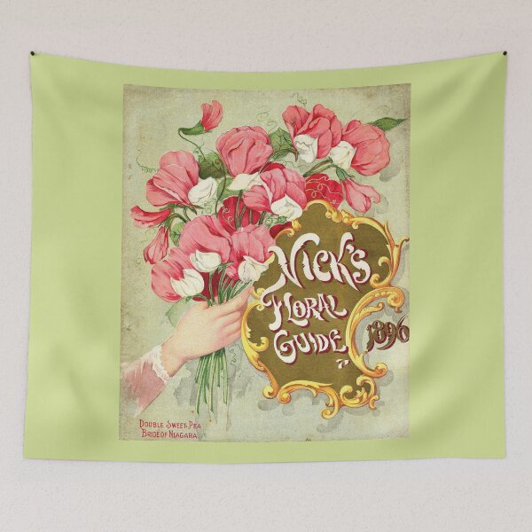 Item preview, Sweet pea flowers, Vick's 1896 designed and sold by killies.