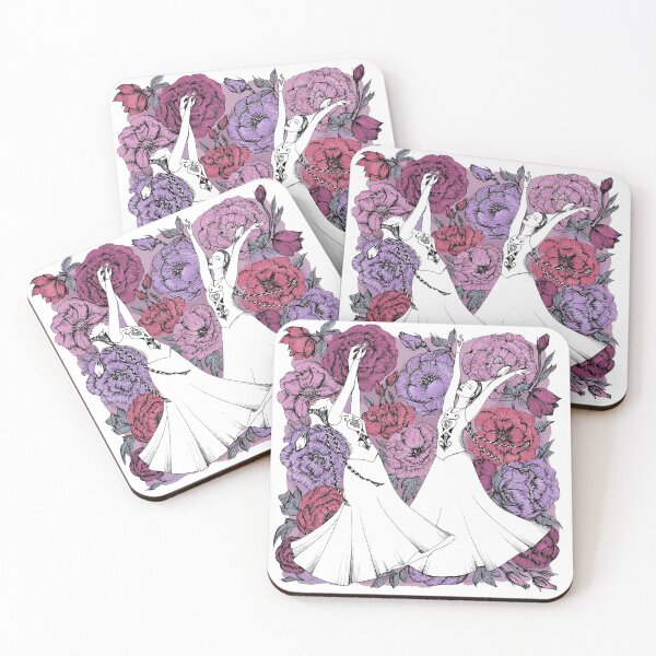 Item preview, Dancing girls and flowers designed and sold by Olga Shashok.