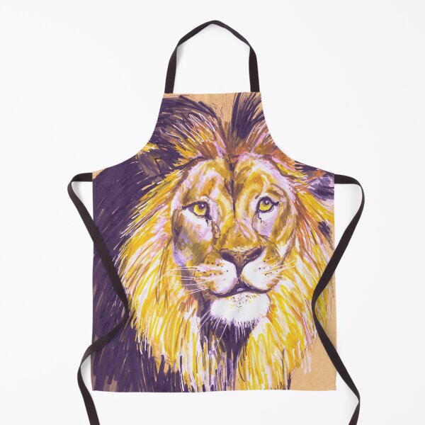 Item preview, Luke the Lion — Panthera leo designed and sold by Sheila Singhal.