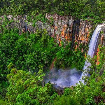 Artwork thumbnail, Purlingbrook Falls, Queensland by paulmp