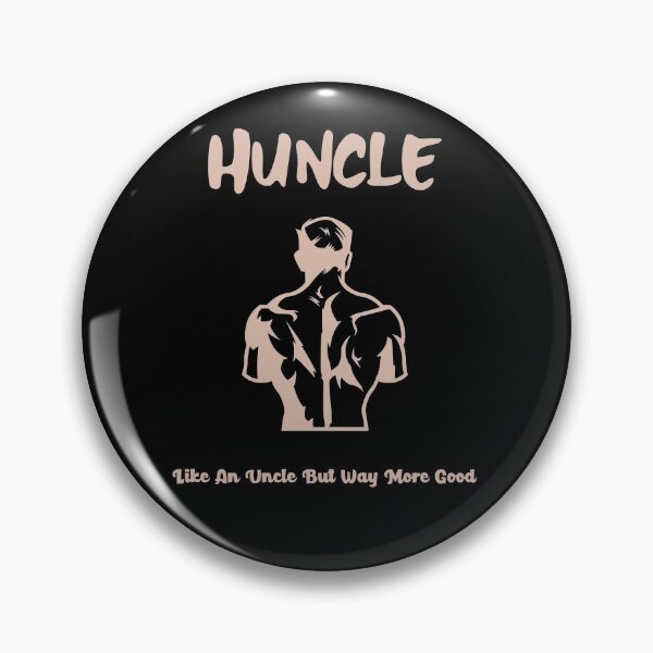 Item preview, Huncle Awesome Muscular Man designed and sold by Mustard Prophet.
