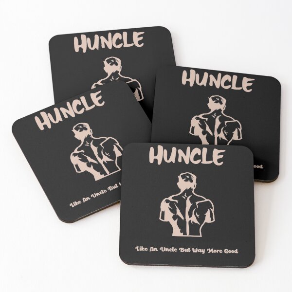 Item preview, Huncle Awesome Muscular Man designed and sold by Mustard Prophet.