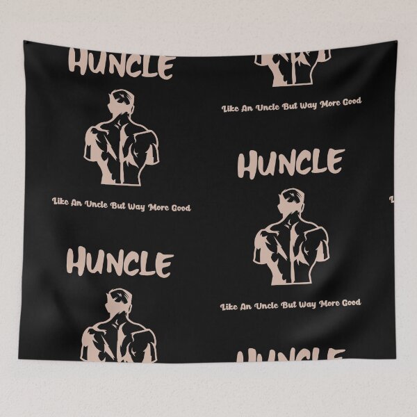 Item preview, Huncle Awesome Muscular Man designed and sold by Mustard Prophet.