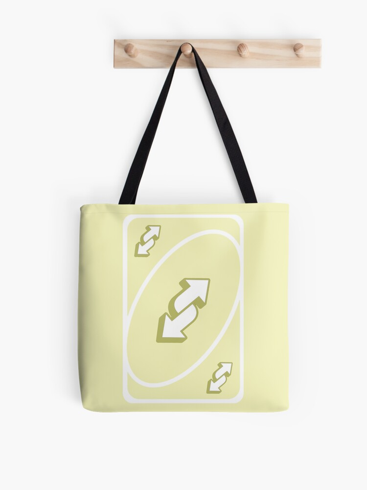 Yellow Uno Reverse Card Tote Bag for Sale by rachelsuli