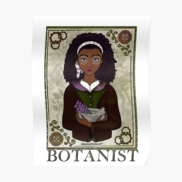ABC's Types of Scientists: Botanist Poster