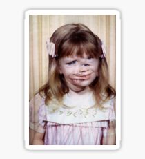 35mm Found Slide Composite - Mutant Girl Sticker