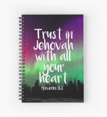 Trust in Jehovah Spiral Notebook