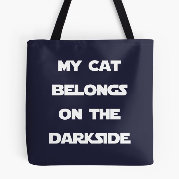Item preview, MY CAT BELONGS ON THE DARKSIDE designed and sold by Furrphys.