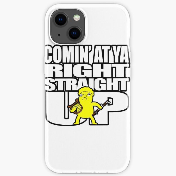 Comin' At Ya Right Straight UP iPhone Soft Case