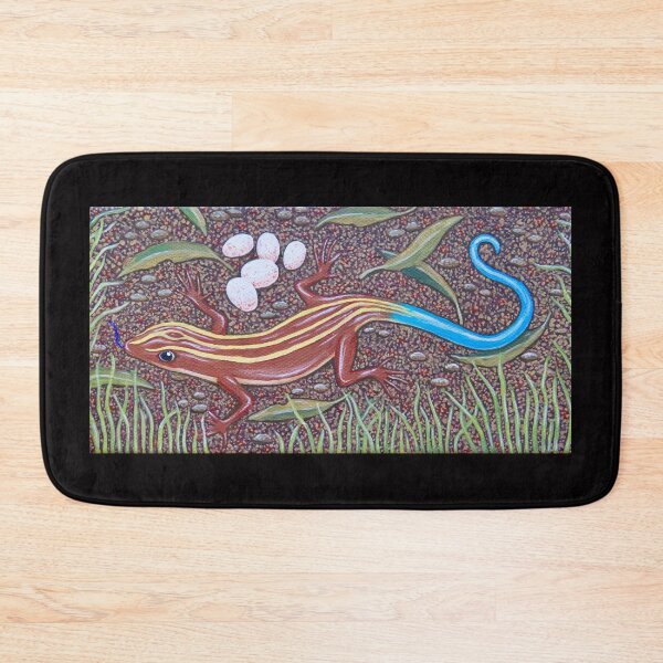 Item preview, Australian Blue Tailed Skink designed and sold by Soozie Wray.