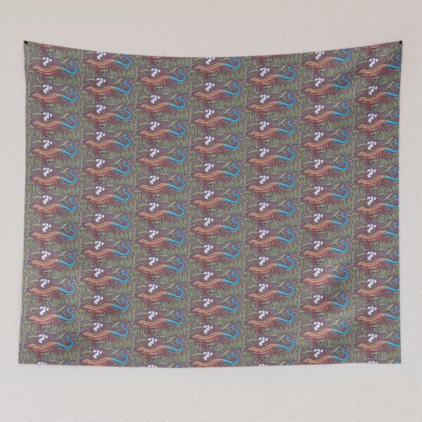 Item preview, Australian Blue Tailed Skink designed and sold by Soozie Wray.