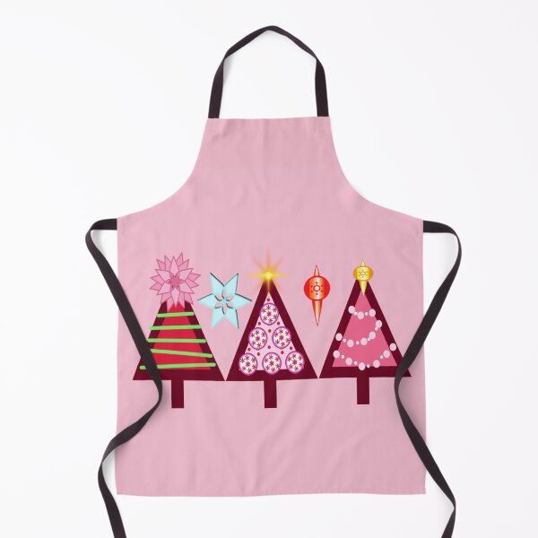 Item preview, Christmas Trees on Pink designed and sold by Sharon Schwalbe.