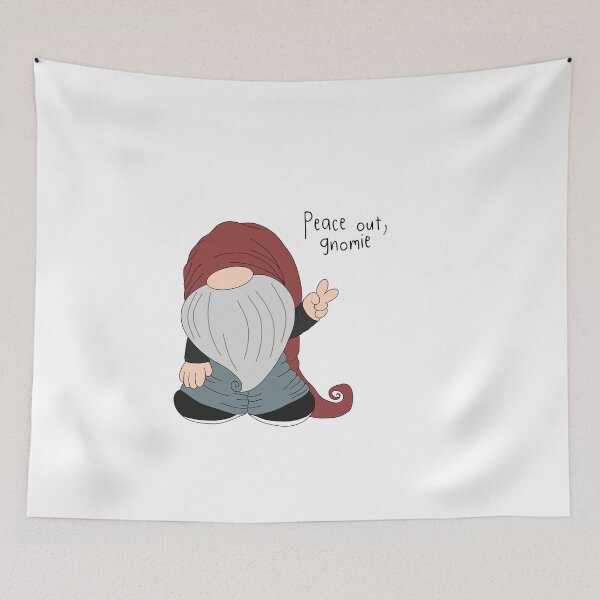 Item preview, Peace Out, Gnomie  designed and sold by BabecoreStudio.