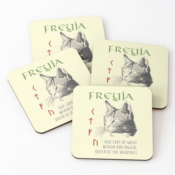 Item preview, Freyja, Norse Goddess designed and sold by Prints4Pagans.