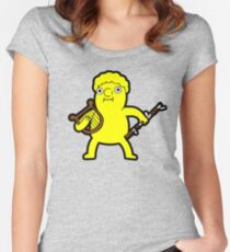 Camiseta entallada de cuello redondo Lemonhope